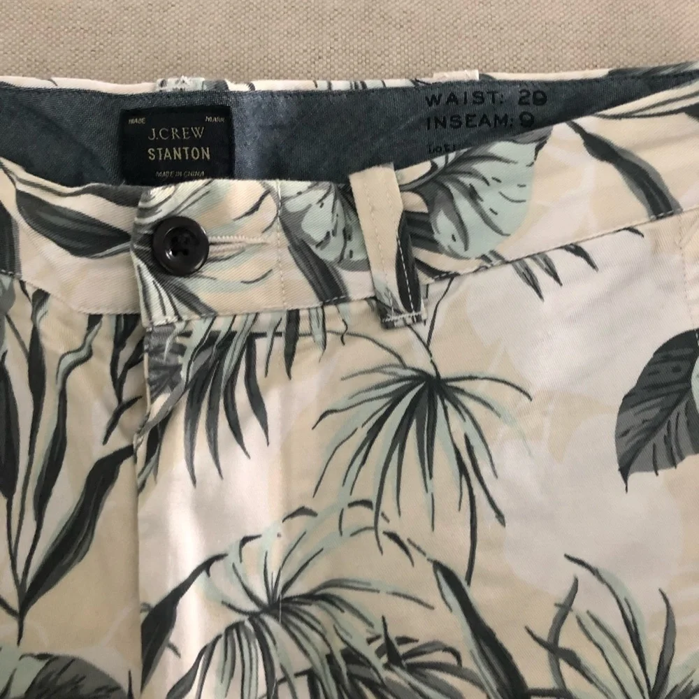 J. Crew Stanton Pattered Shorts